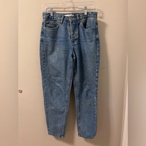 Assembly label - blue jeans